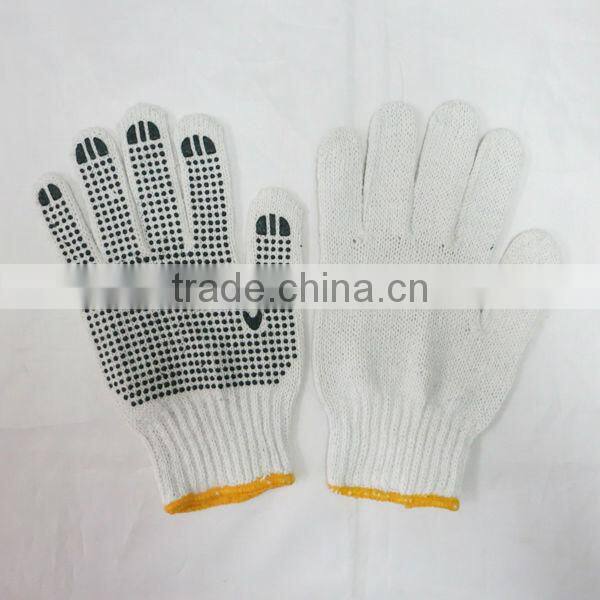 PVC Dotted Safety Working Gloves PVC Dotted Working Gloves