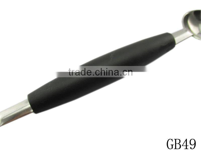 stainless steel double-headed fruit spoon to dig the ball platter tool