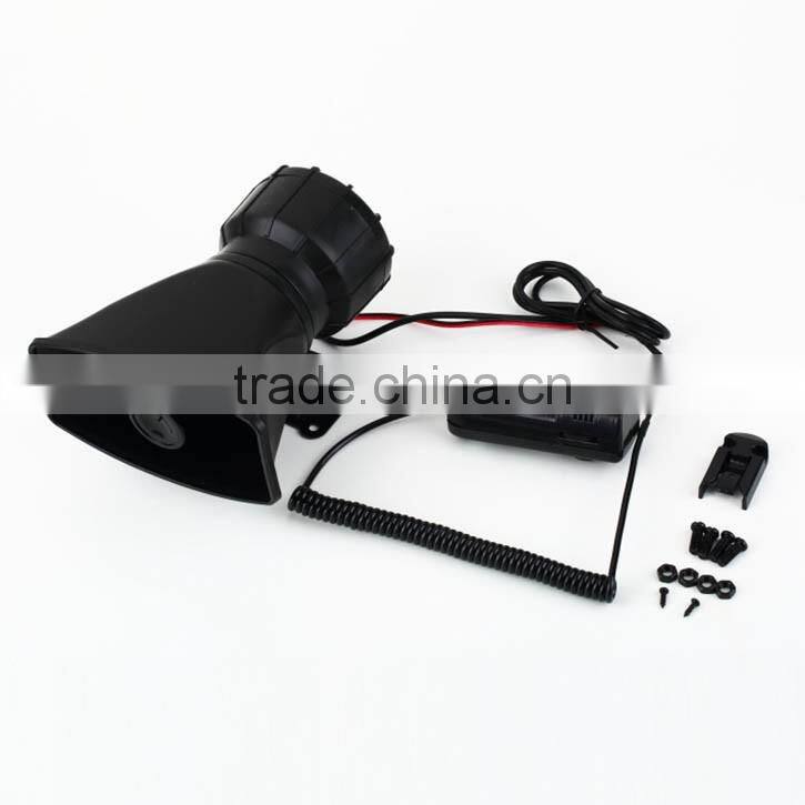 Loud Horn Electric Car Horn Bosch Car Horn 12V for Car Auto Van Truck PA System 60W Max 300dB 5 Sounds tone