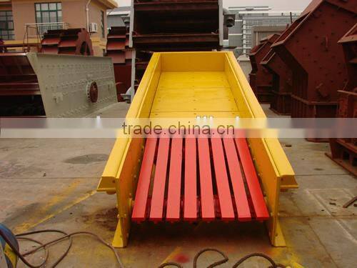 Long service life ISO certified gravel vibrating feeder for quarry