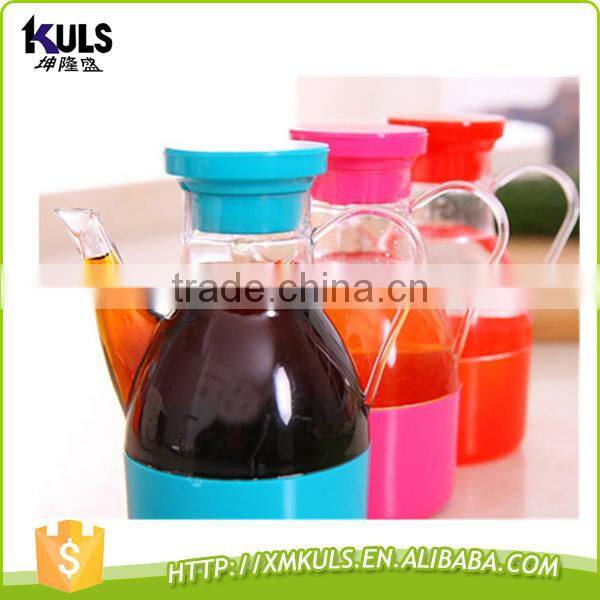 Colorful kitchen oil bottle cooking oil plastic bottle