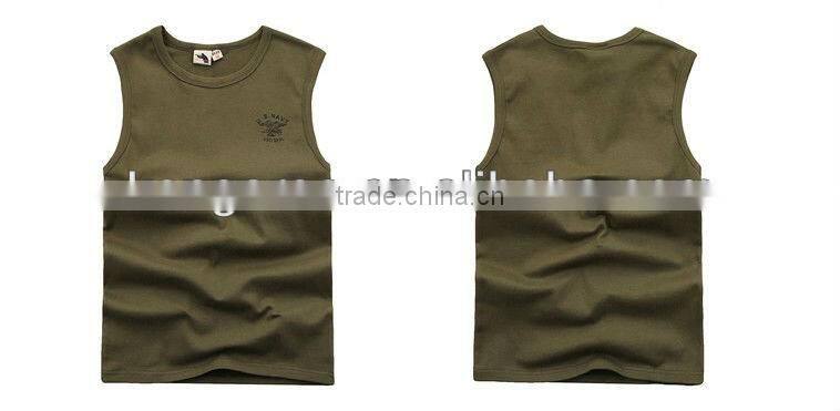 Men's Close-fitting Sleeveless Shirt