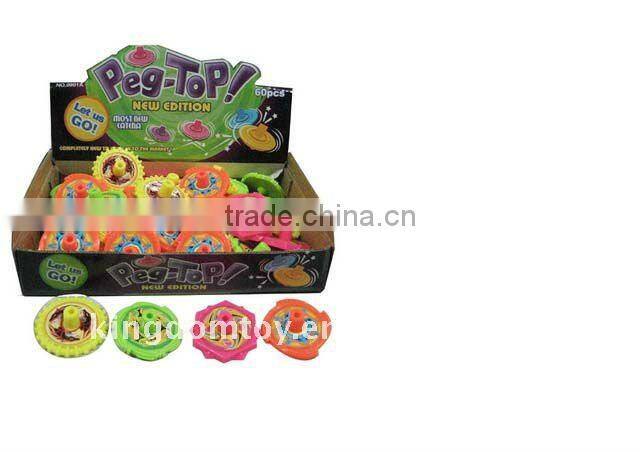 plastic spinning top