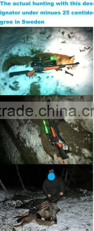 Subzero Laser Beam Adjustable Night Vision Solution of 40-50MW Green Laser Designator illuminator Flashlight