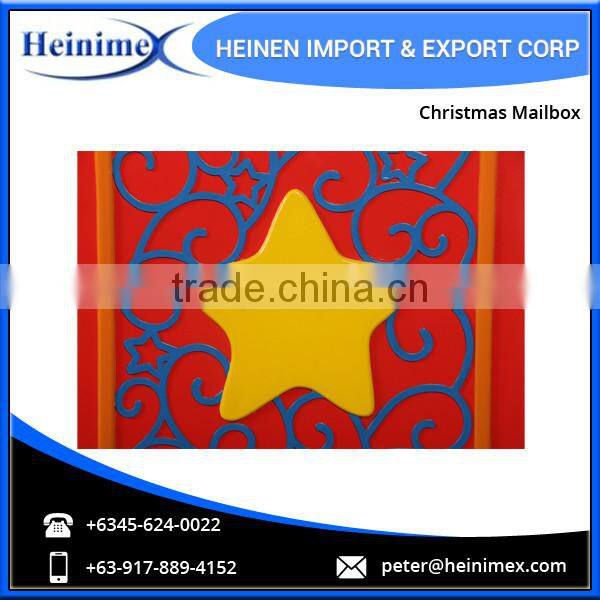 High Quality Red Christmas Mailbox