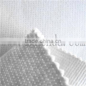 White 1.2mm stitch-bonded non woven fabric for shoes lining