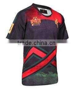 Latest superman rugby jersey design for men