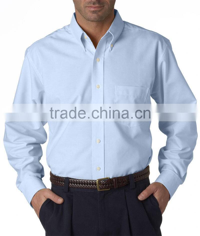 SZXX Tops Manufacture Mens Button Down Collar Long Sleeve Shirts