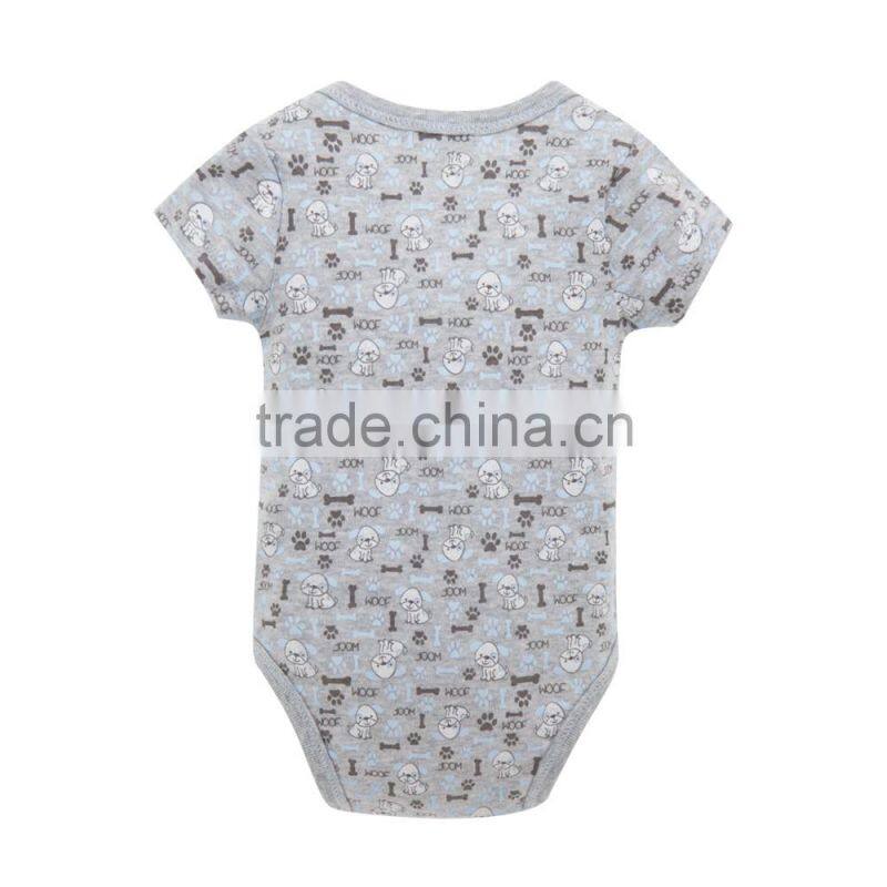Best Sale Newborn Clothes Sleeveless 100% Cotton Baby Rompers For Boy