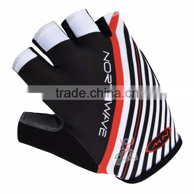 Professional Custom made high quality fashion half finger adults and kids cycling gloves bicycle