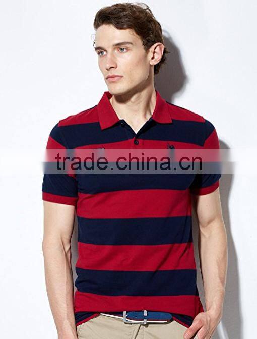 large wholesale t shirt / popular T-shirt/striped t shirt