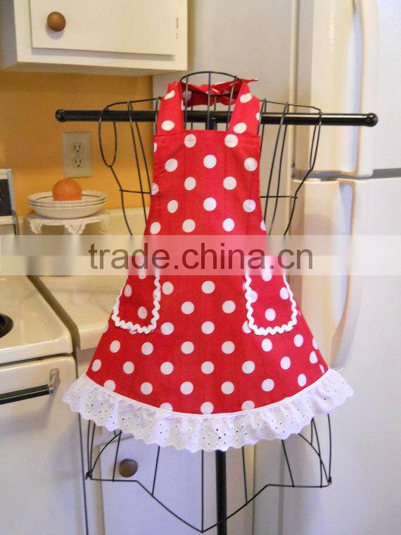 Fashion Baby Girl Dress Matching Clothing Colorful Striped Apron for Little Fancy Girl