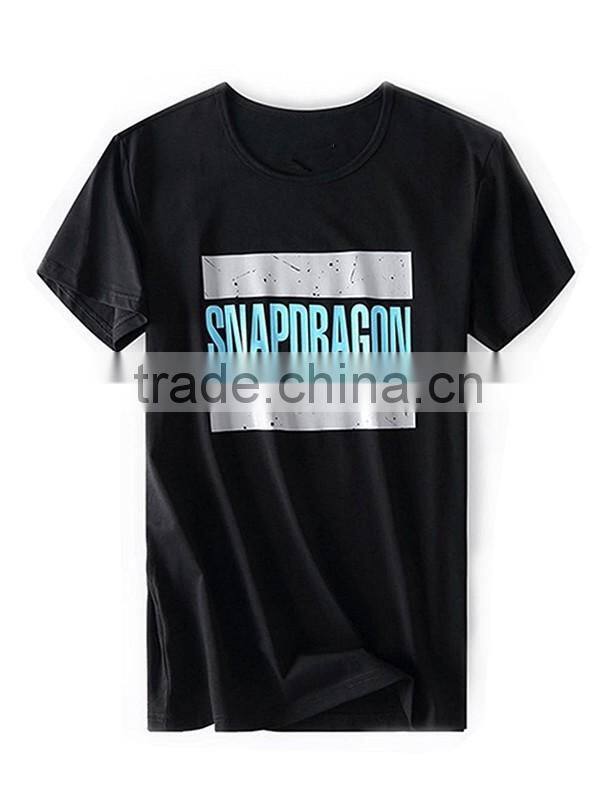 Latest fancy design silkscreen printing t-shirt made in China