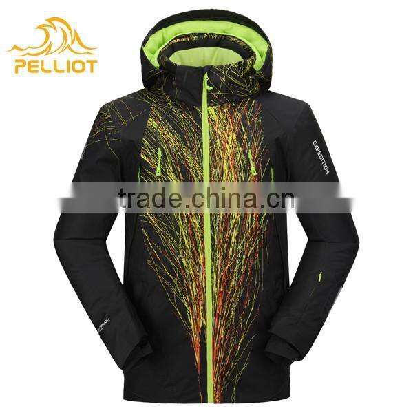 2017 Top Quality Waterproof Winderproof Breathable Winter Mens Ski Jacket