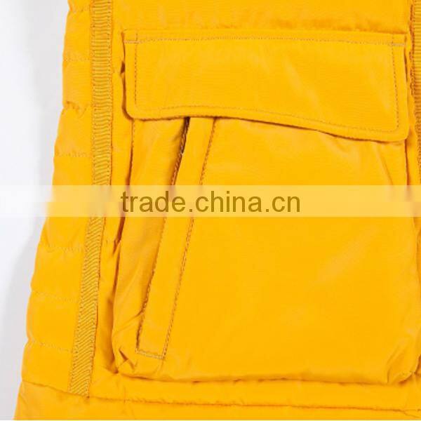 2015 New Listing Women Long Warm Down Coat With Fur Hoody