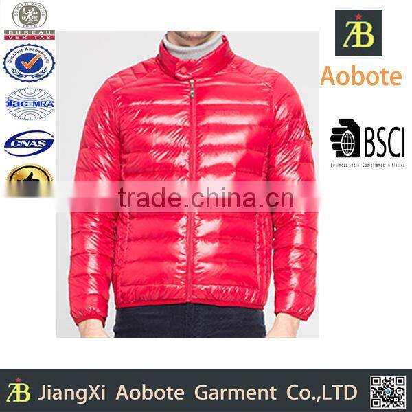 2015 Top Eurpean Fashion Brand Men's Winter Down Jacket /lining fleece jacket/varsity jacket