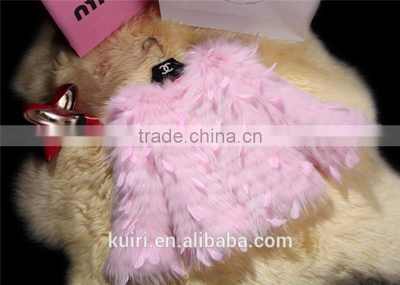 2016Winter New Women Fur Coat Rabbit Fur Thick Medium long Jacket Baseball Uniform Design Fashion Winter Warm Outwear Coat