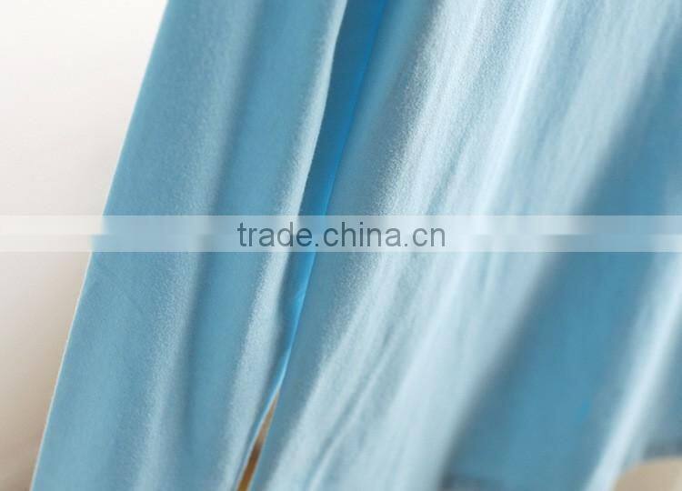 made in china! custom made ladies elastic bottom shirt ,women base shirt