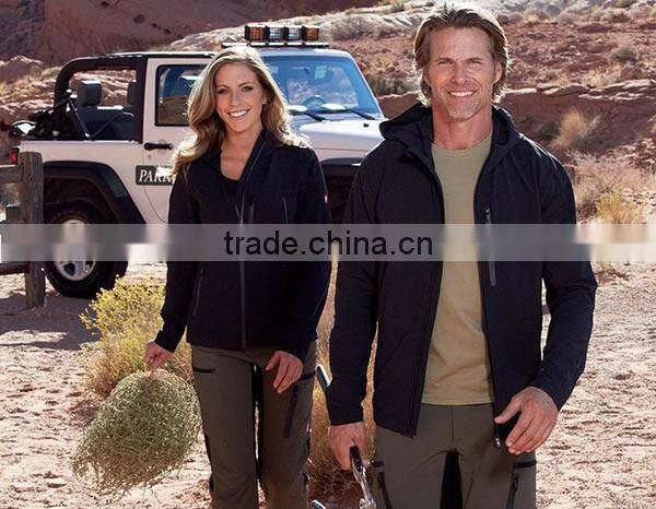 Men's Workwear Winter softshell Work Jackets with ling fleece