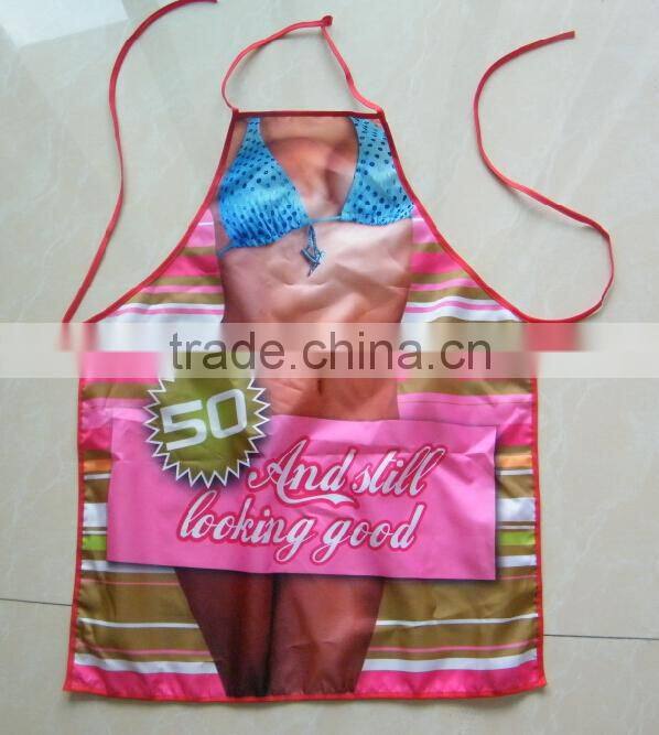 advertising polyester apron