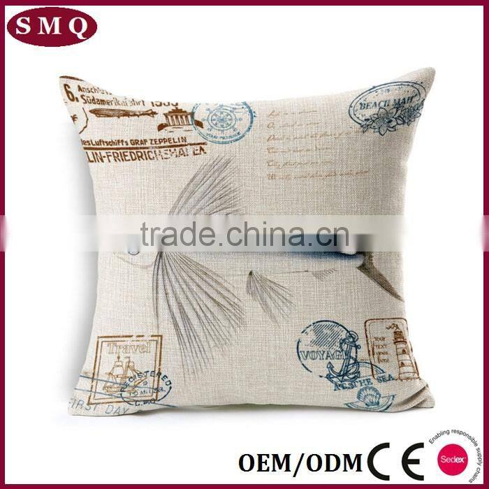 latest design print sofa chair cushion pillow cushion cover fabric