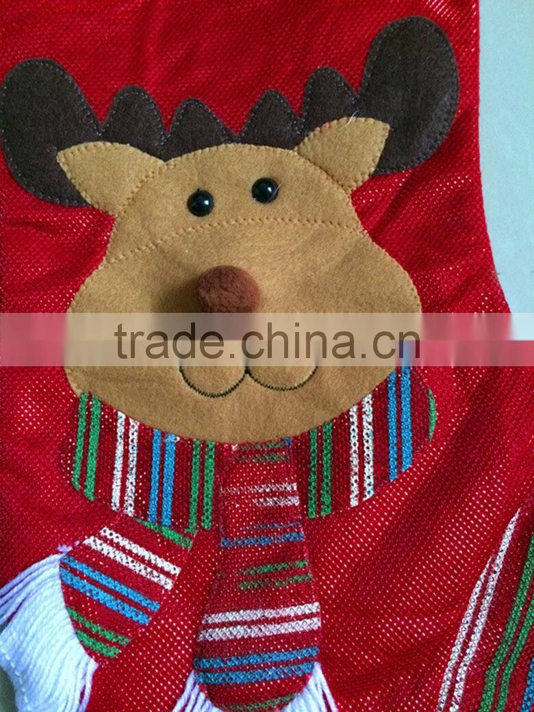 Wholesale personized embroidery christmas decorative socks