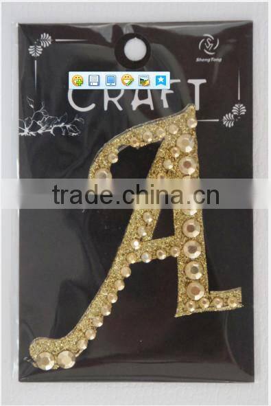 Fashion iron on letters wholesale for t shirt high quality