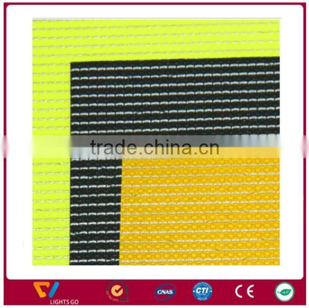 Safety high light black 3M reflective tent fabric