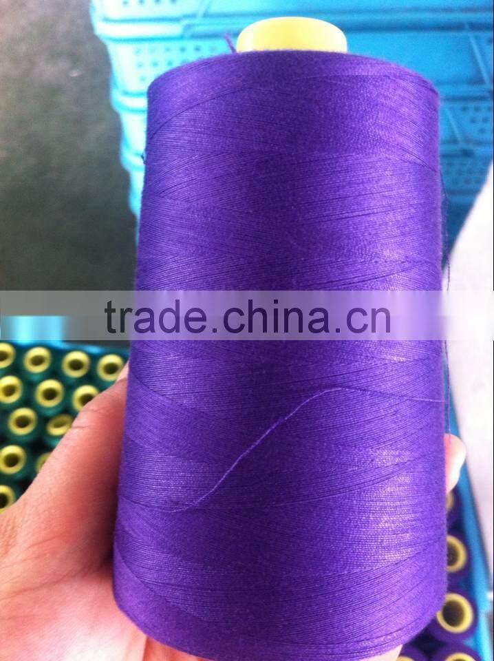Colourful polyester sewing thread supplier