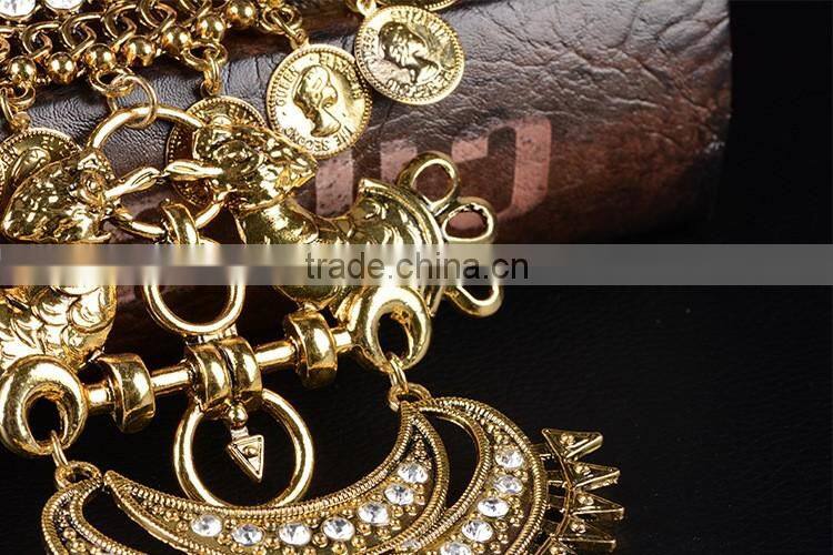 Fashion Jewelry white gold plated alloy jewellery female pendant necklaces