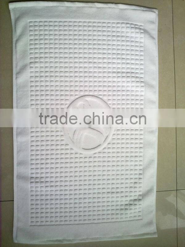 100% Cotton Hotel Jacquard Bath Mat