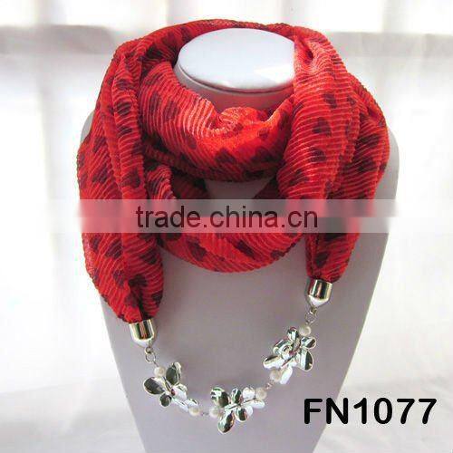 New trendy lady wool scarf 2012