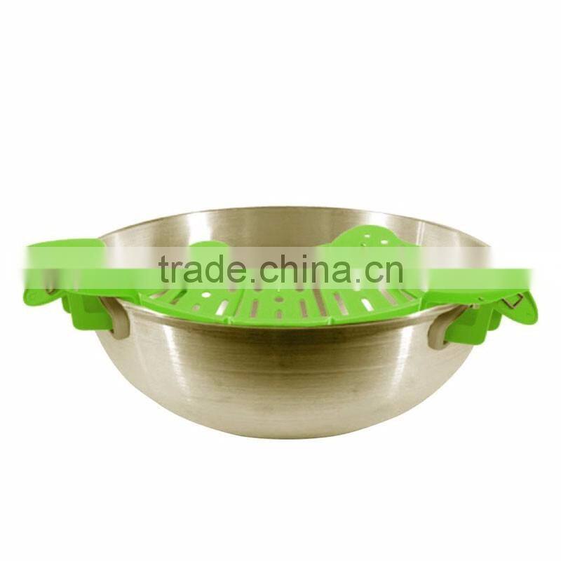 New arrival pot clip strainer colander