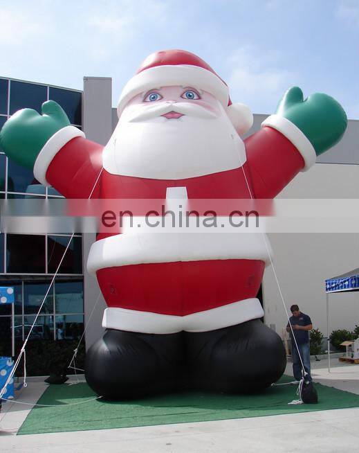 inflatable christmas santa clause on a motorcycle for sale
