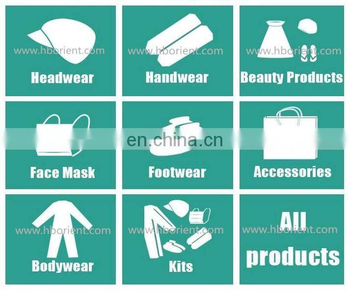 Four Elastic Head Band Spa Disposable PP Nonwoven Hair Band