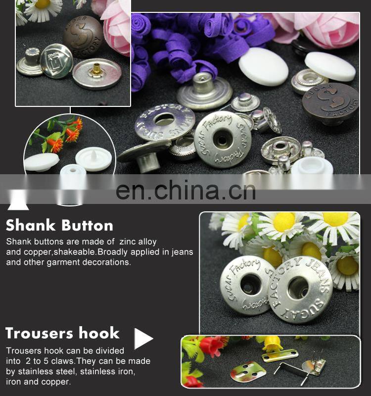 natural Butterfly pattern gold sewing buttons for coat