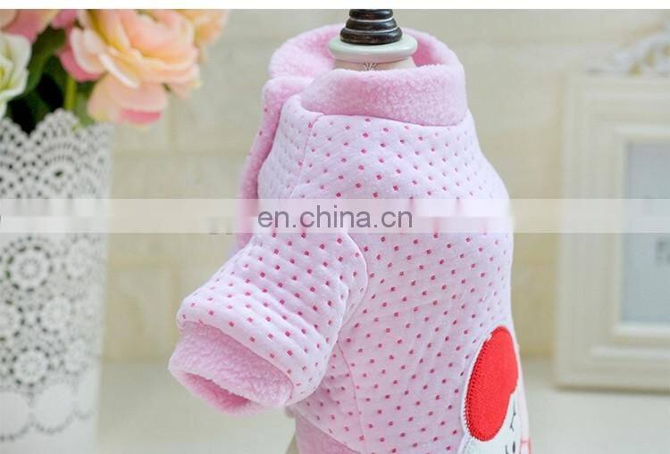 Adorable Sleep Baby Polar Fleece Dog Pajamas Pet Coats, Soft dog apparel pet dog clothes