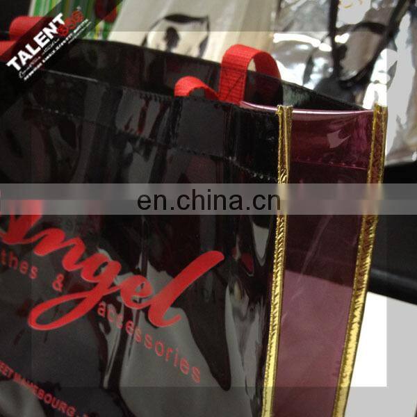 Custom clothing brand printing PVC shipping bag