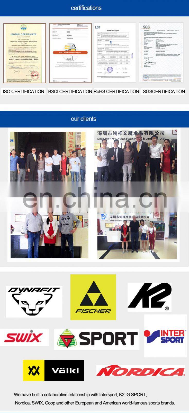 Adjustable reversible elastic soccer shin guard straps