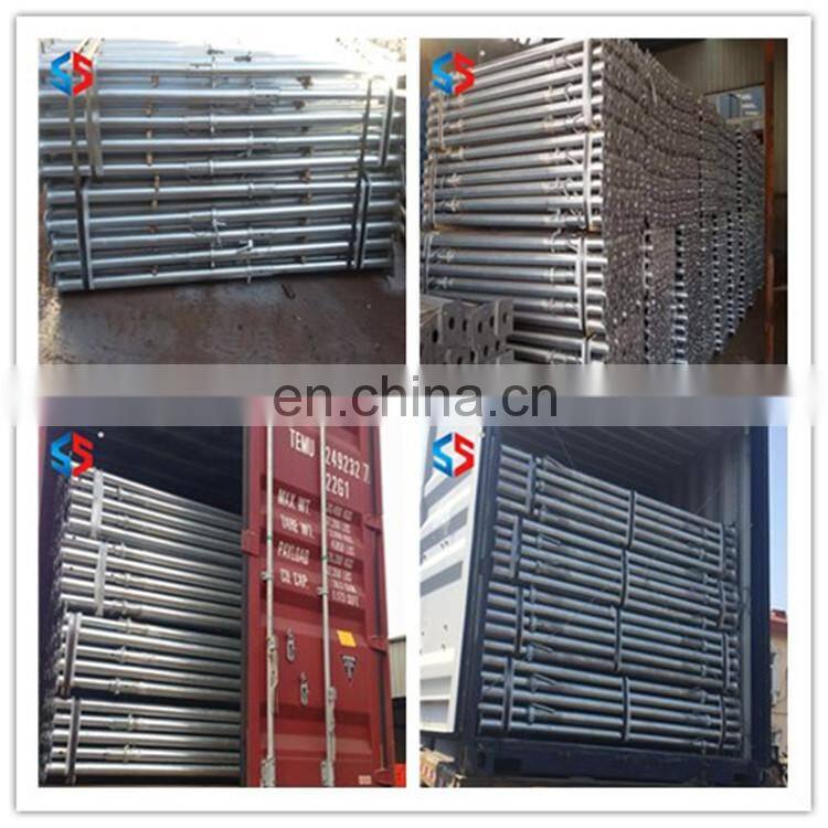 ASP-030 Galvanized Construction Steel Adjustable Construction Pole