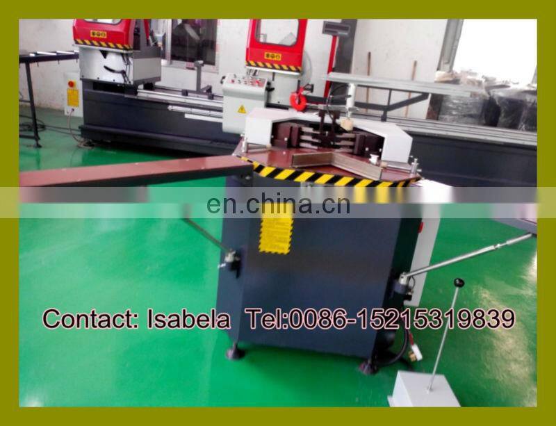 Digital display Corner Connector Automatic Cutting Saw / China Aluminum window machine (LJJ-140)