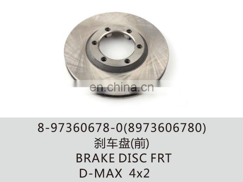 8-97360678-0(8973606780) D-MAX Brake Disc FRT 4X2