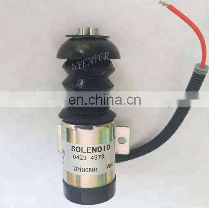 12V Electrical Shutoff Stop Solenoid Fuel Transfer Valve 04234373 for Truck Diesel Engine