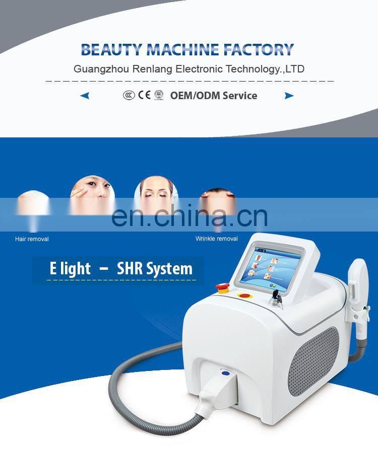 Skin rejuvenation shr  machine beauty equipment
