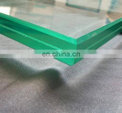 10mm thick tempered laminated balustrade glass for building construction