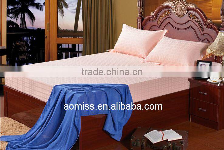 100% cotton 300 thread count hotel jacquard fitted sheets flat sheets