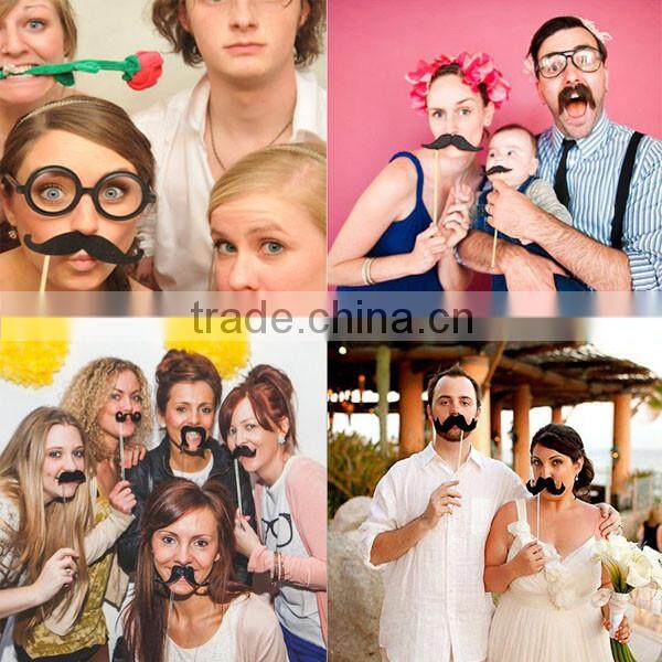 DIY Photo Booth Moustaches Lips Props on a Stick Wedding Party Favor PFB0046