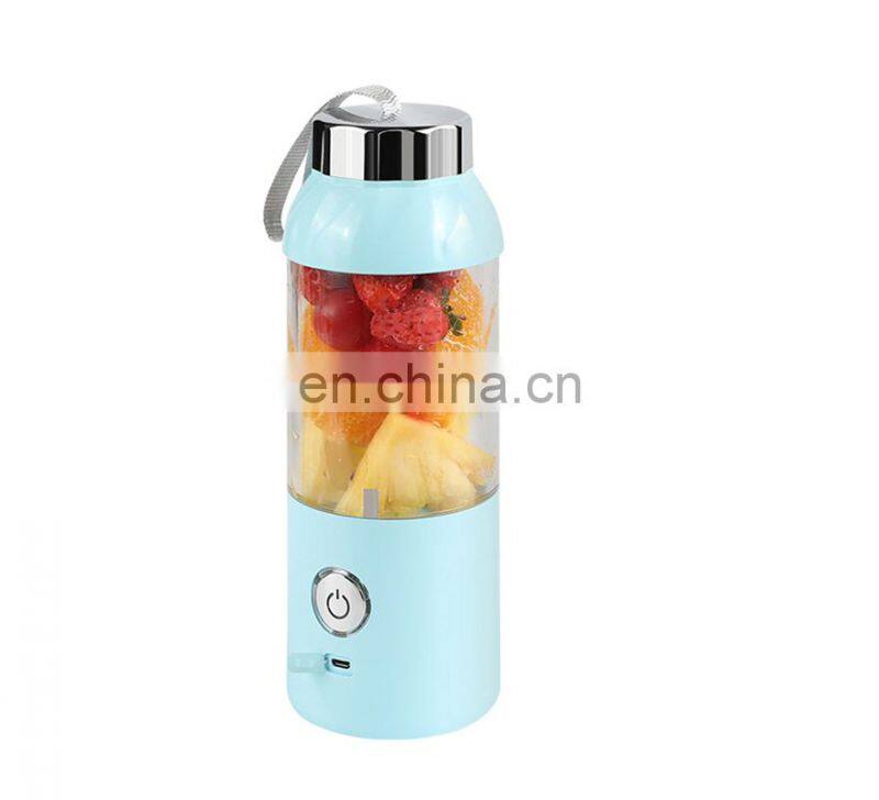 New USB Rechargeable 550ml Fruit Mixing Portable Juicer Blender