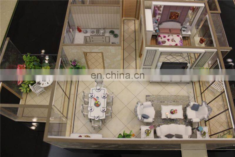Architecture design for interior house 3d max model with all furniture