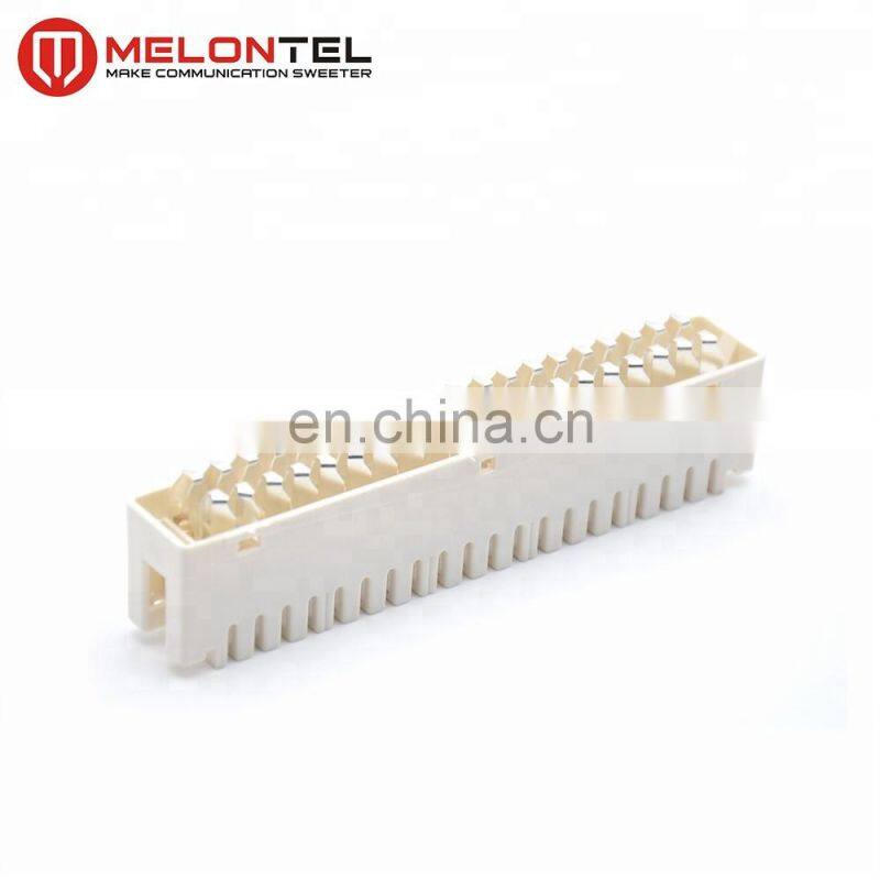 MT-2002 disconnection connection ABS module 10 pair profile krone module Iron plate with nickel